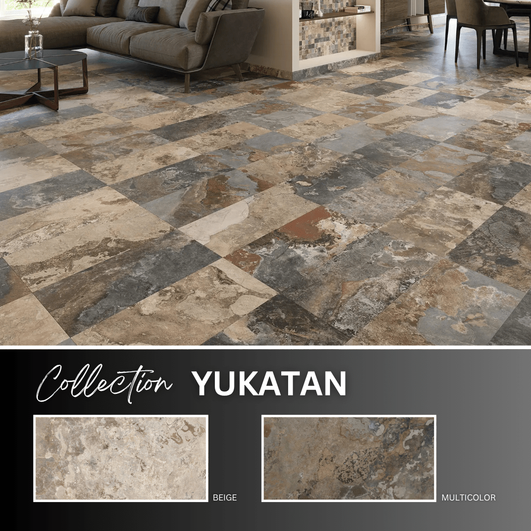 Yukatan collection - Céramique effet ardoise